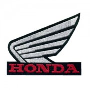 Emblemas Motard Marca Honda Logo Médio Preto