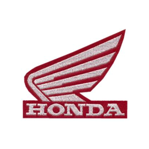 Emblemas Motard Marca Honda Logo Vermelho