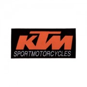 Emblemas Motard Marca KTM Peq. Laranja