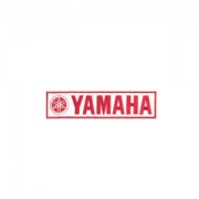 Emblemas Motard Marca Yamaha Rect. Peq. Vermelho