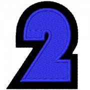 Nº2 azul