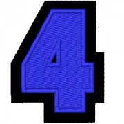 Nº4 azul