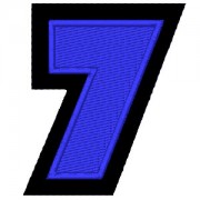 Nº7 azul