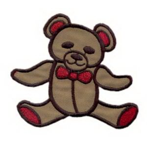 Emblemas Living Criança Urso Sentado