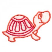 emblema criança tartaruga M laranja.def