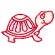 emblema criança tartaruga M vermelho.def