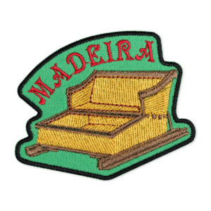 Emblema Carro Cesto Madeira