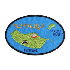 Emblema Mapa Ilhas Madeira