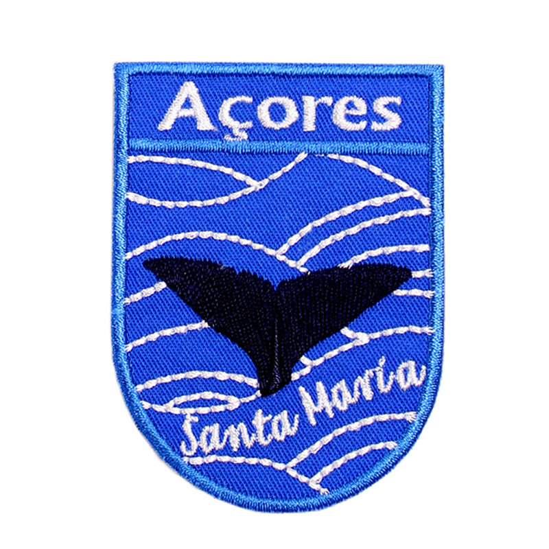 Emblemas Locais Baleia Santa Maria Açores Portugal