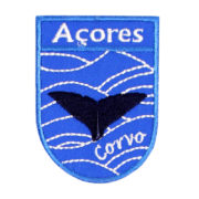 Emblemas Locais Baleia Corvo Açores Portugal