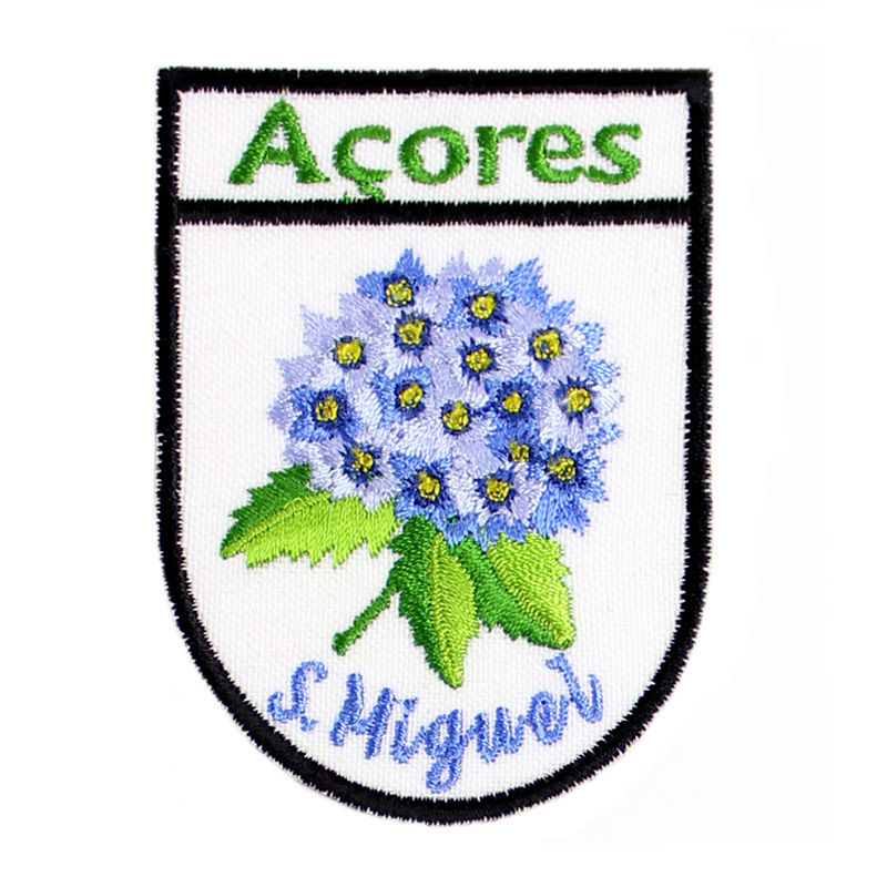 Emblemas Locais Hortênsia São Miguel Açores Portugal