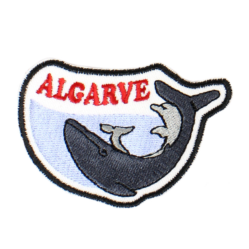 Emblema Baleia e Golfinho Algarve Portugal
