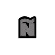 Emblemas Living Caractere Ñ - N com Til - Cinza