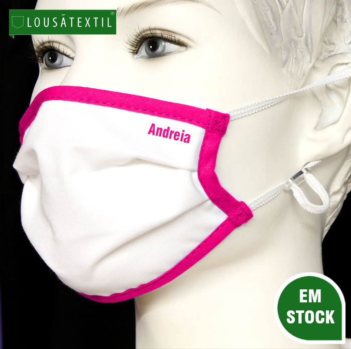 mascara-rosa-elasticos-ajustaveis-personalizada