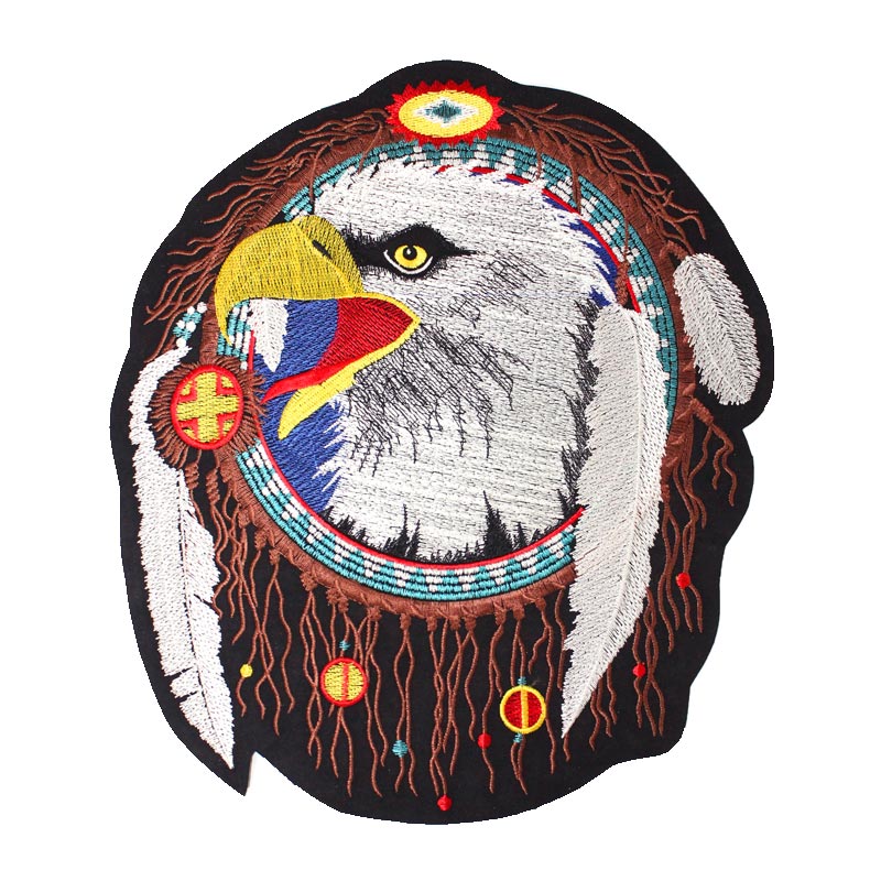 Emblema Águia com Caçador-de-Sonhos grande